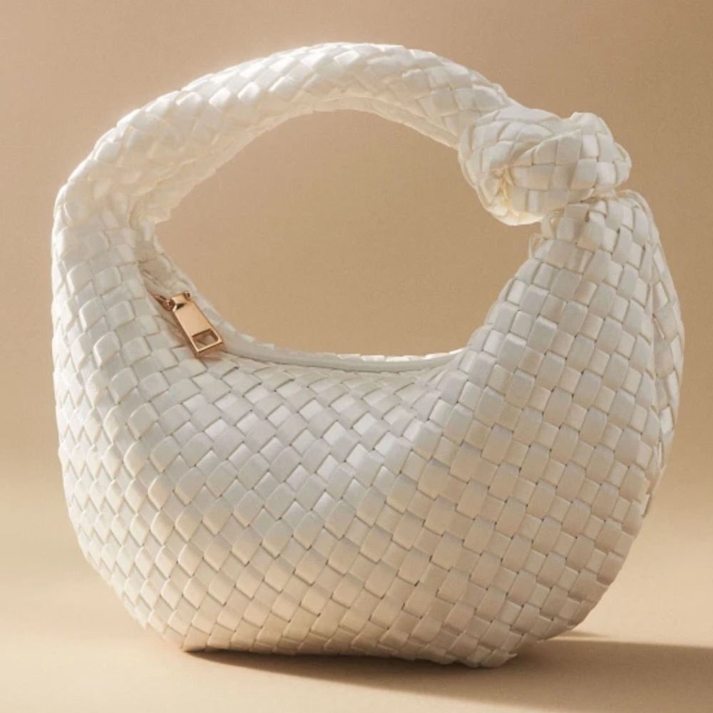 Anthropologie Brigitte Satchel by Melie Bianco: Satin Edition